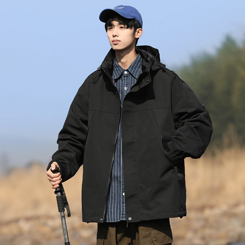 Urban Techwear Hooded Jacket