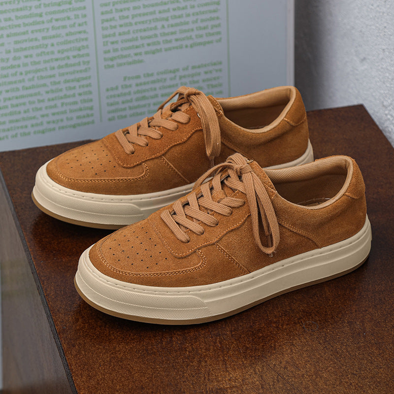 Suede Platform Sneakers
