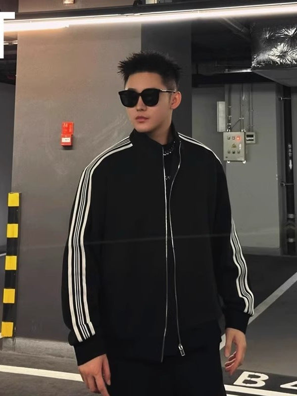 Athletic Striped Leisure Set