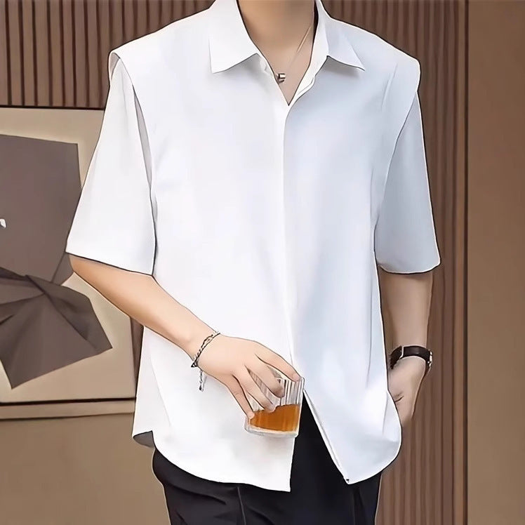 Drape Luxe Ice Silk Short Sleeve