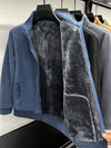 Gray blue fleece thickened 6061