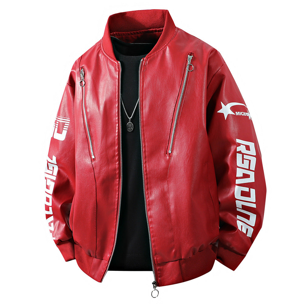 Zip-Accent Streetwear Jacket