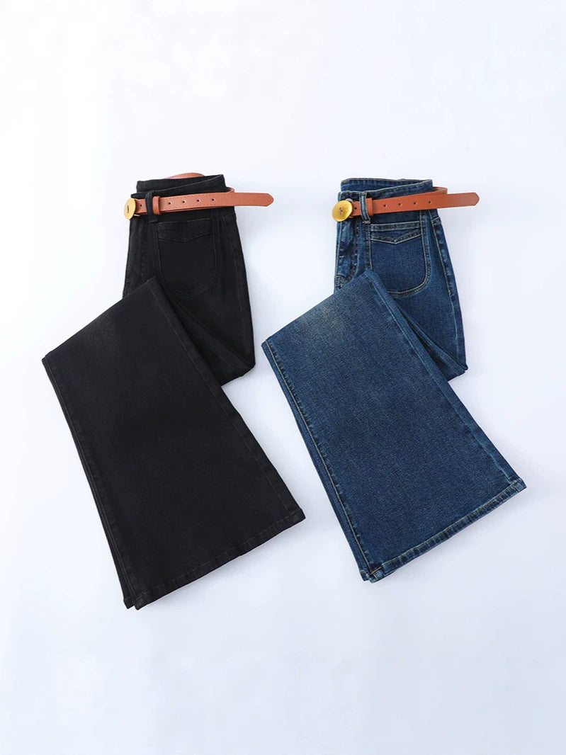 Vintage High-Waist Wide-Leg Jeans