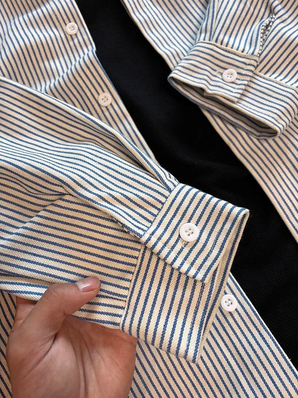 Striped Heritage Button Up