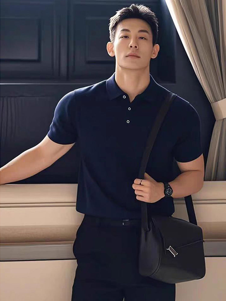 Classic Knit Polo Shirt