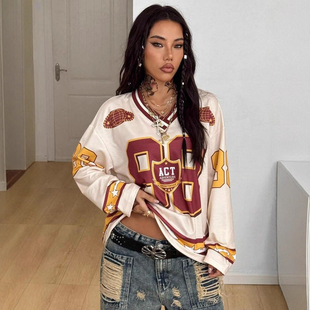 Varsity Heritage Oversized Top