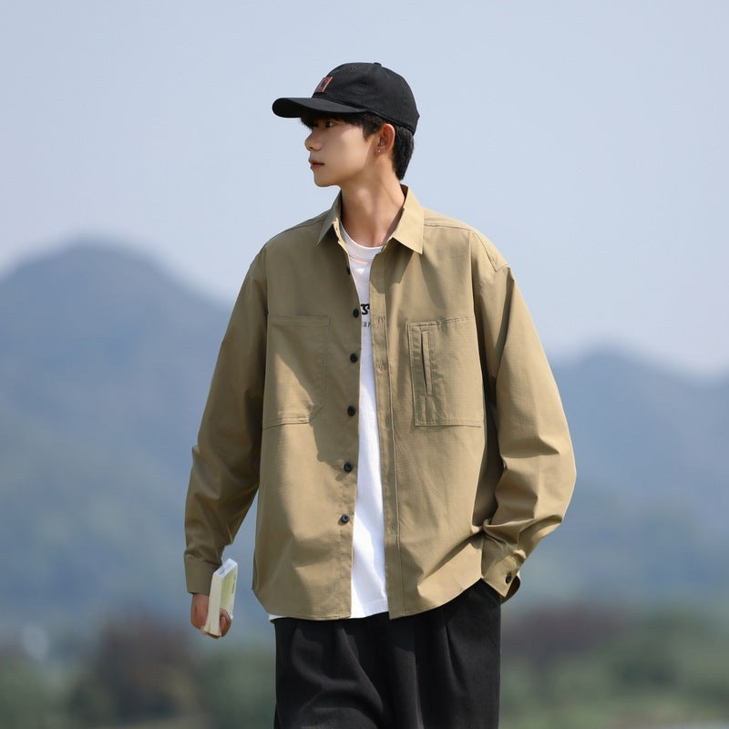 Men's Oversized Shirt Jacket