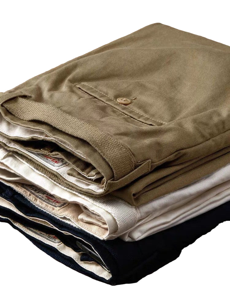 Men's Classic Khaki Chino Pants