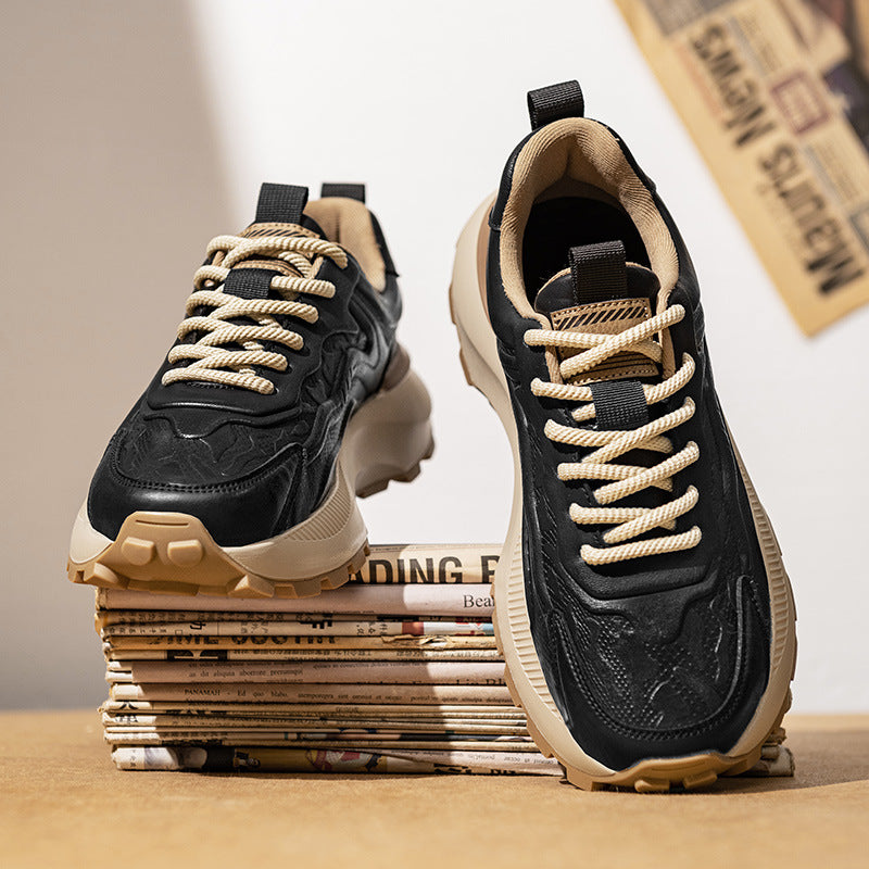 Retro Platform Trail Sneakers