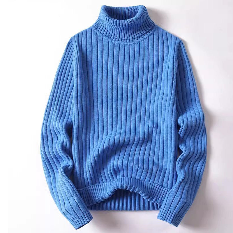 Men's Turtleneck Knit Sweater