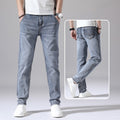 Light Wash Slim-Fit Denim Jeans