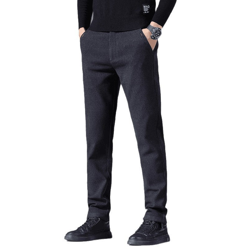 Thick Casual Trousers