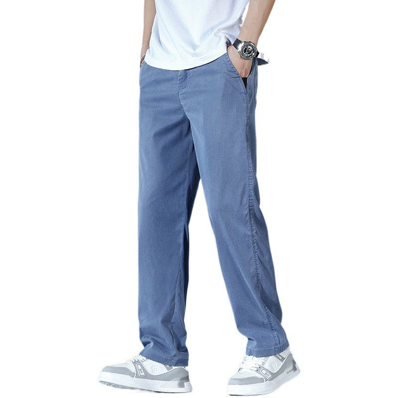 Men's Lightweight Relaxed-Fit Trousers