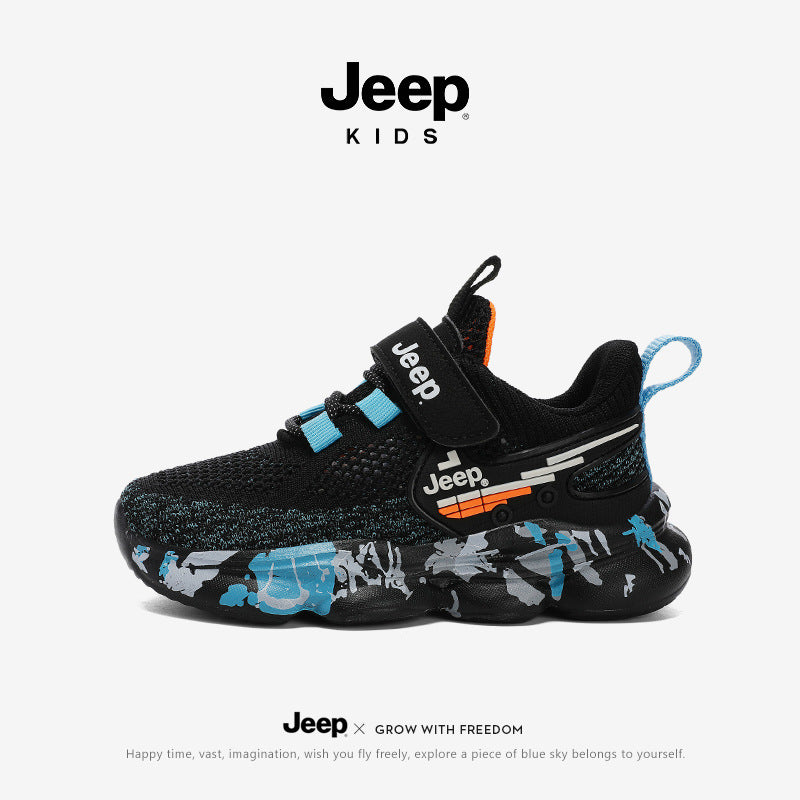 Breathable Mesh Athletic kids Sneakers