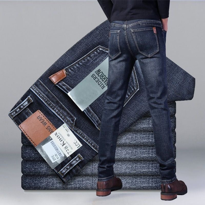 Essential Straight Fit Stretch Denim