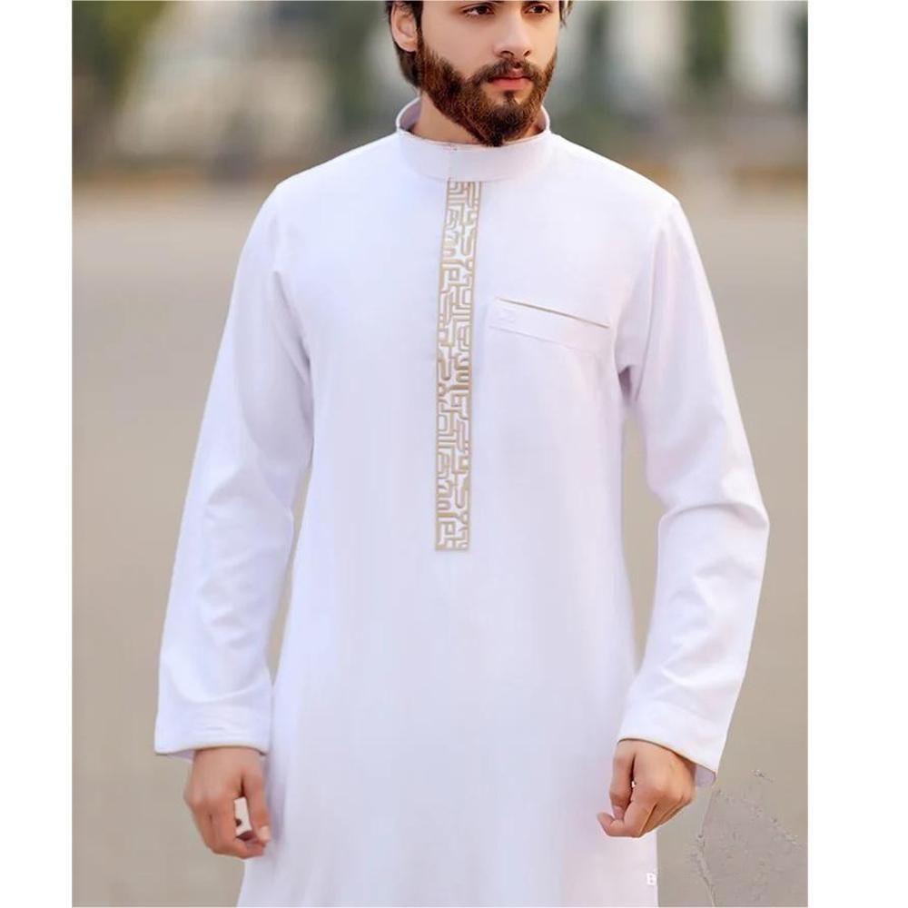 Embroidered Men's Thobe
