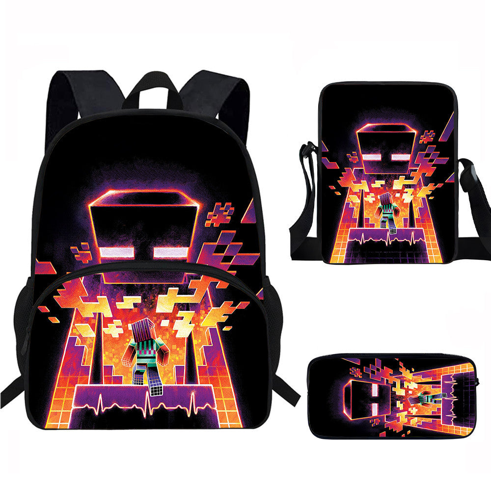 Minecraft Backpack Set