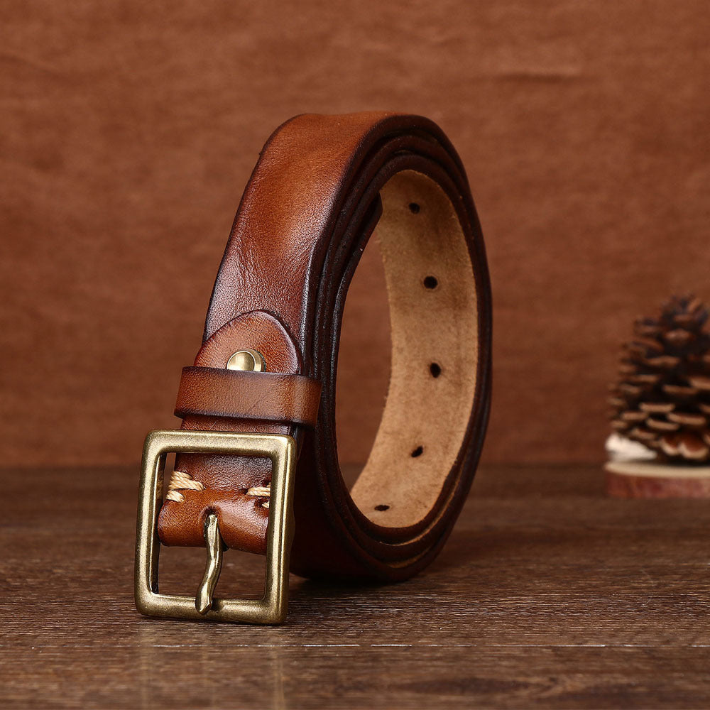 Vintage Casual Leather Belt
