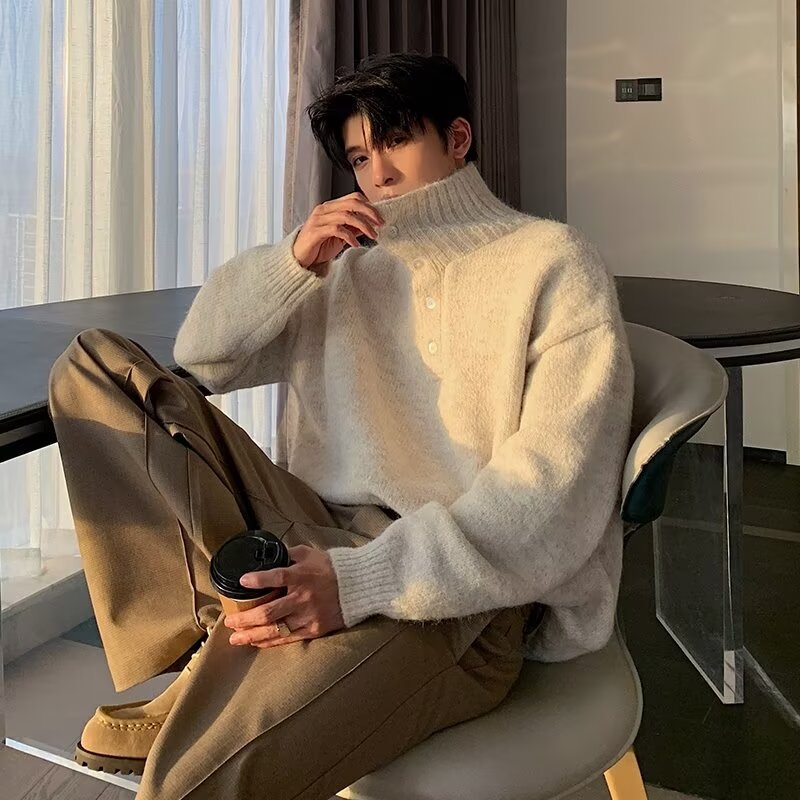 Turtleneck Pullover Sweater