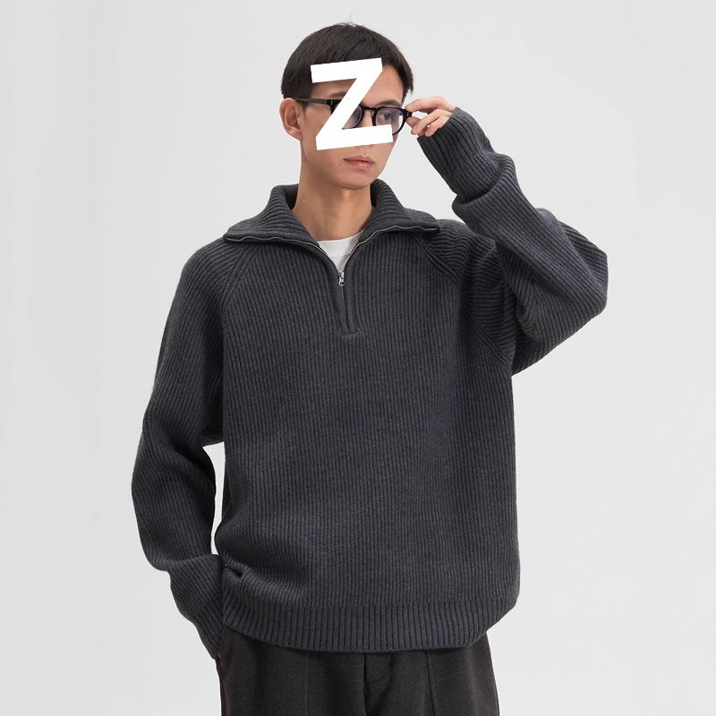 Cleanfit Ribbed Quarter-Zip Pullover