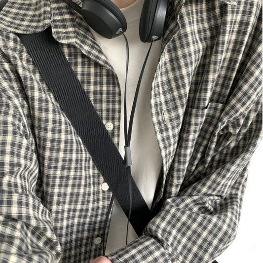 Vintage Plaid Shirt Jacket