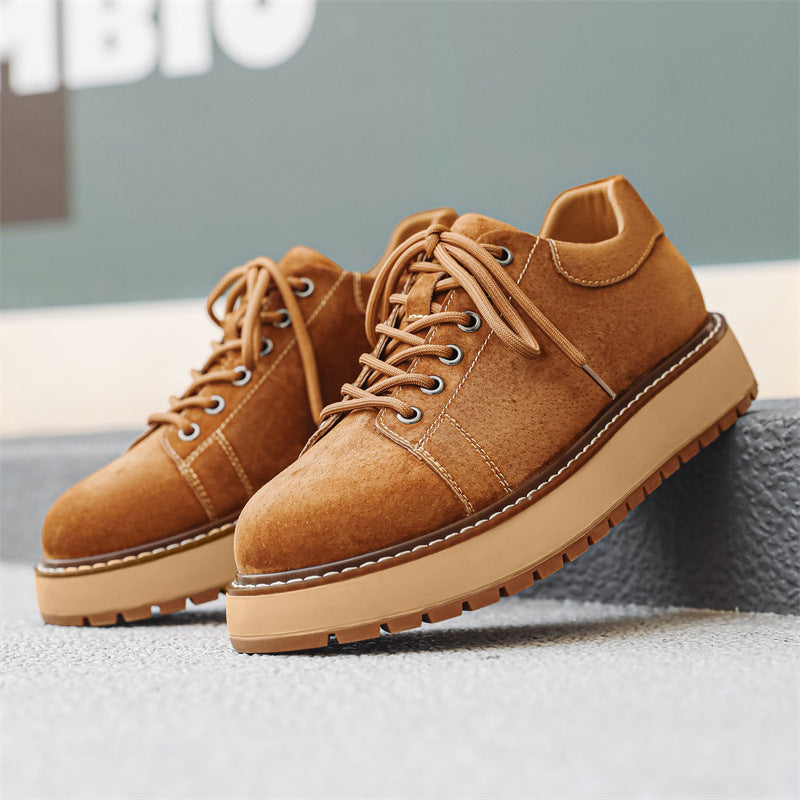 Casual Suede Utility Shoes
