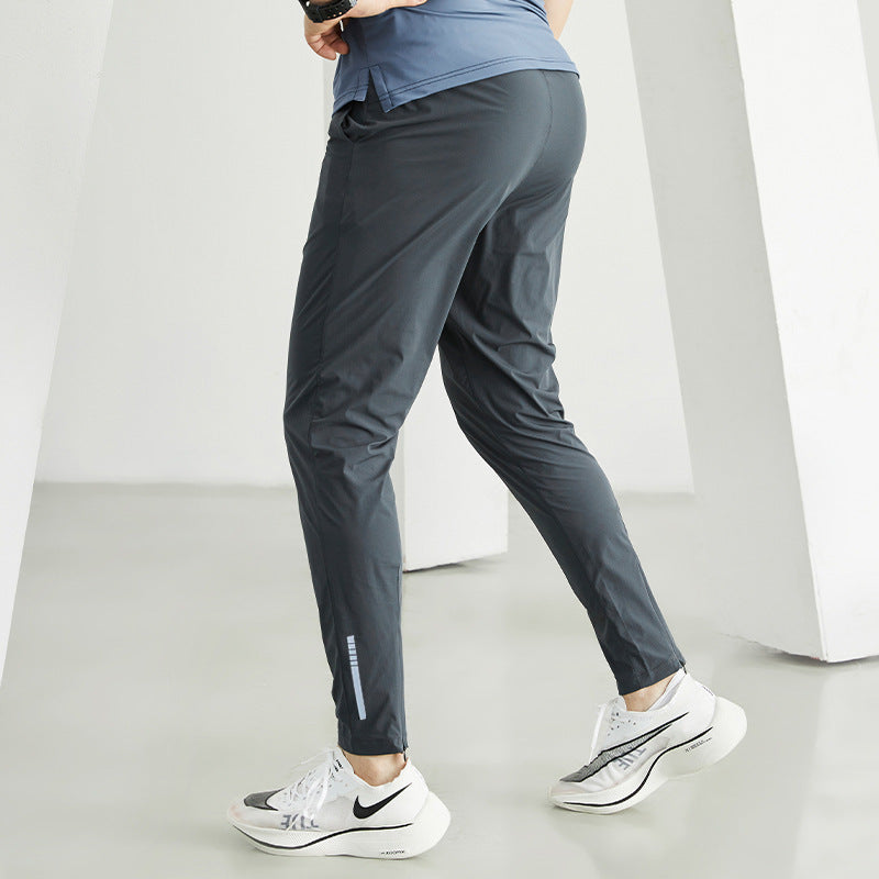 High-Stretch Tapered Athletic Pants