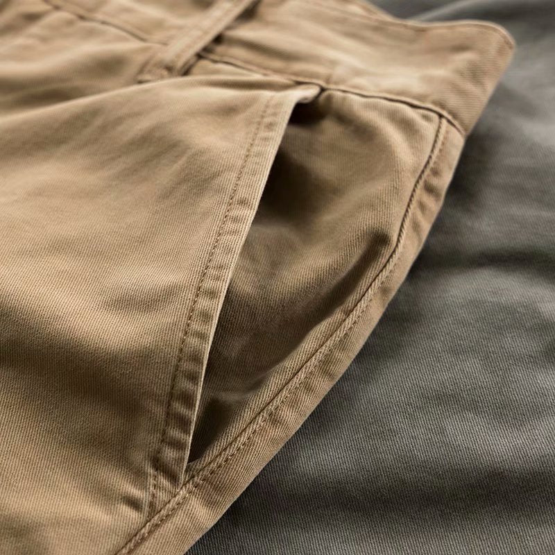 Men's Minimalist Cargo-Style Trousers