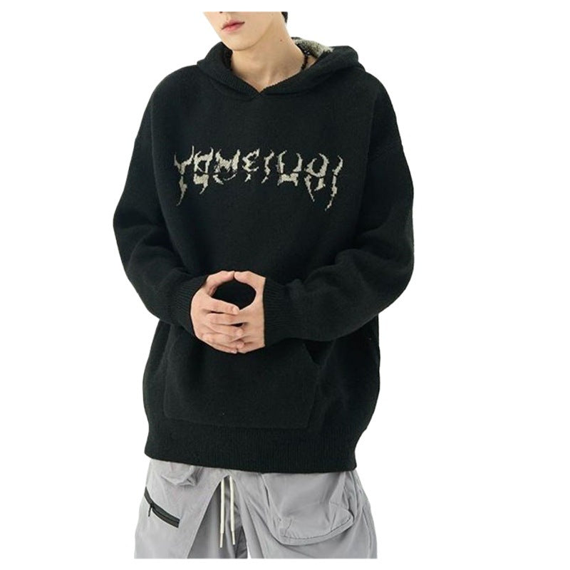 Spine Knit Hoodie