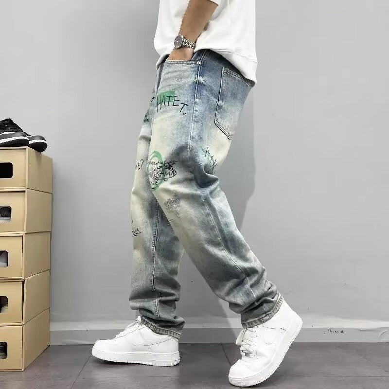 Graphic Streetwear Jeans