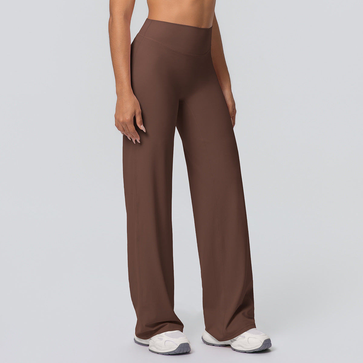 High-Waist Wide-Leg Yoga Pants