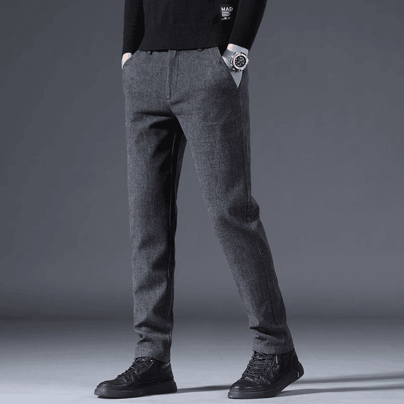Thick Casual Trousers