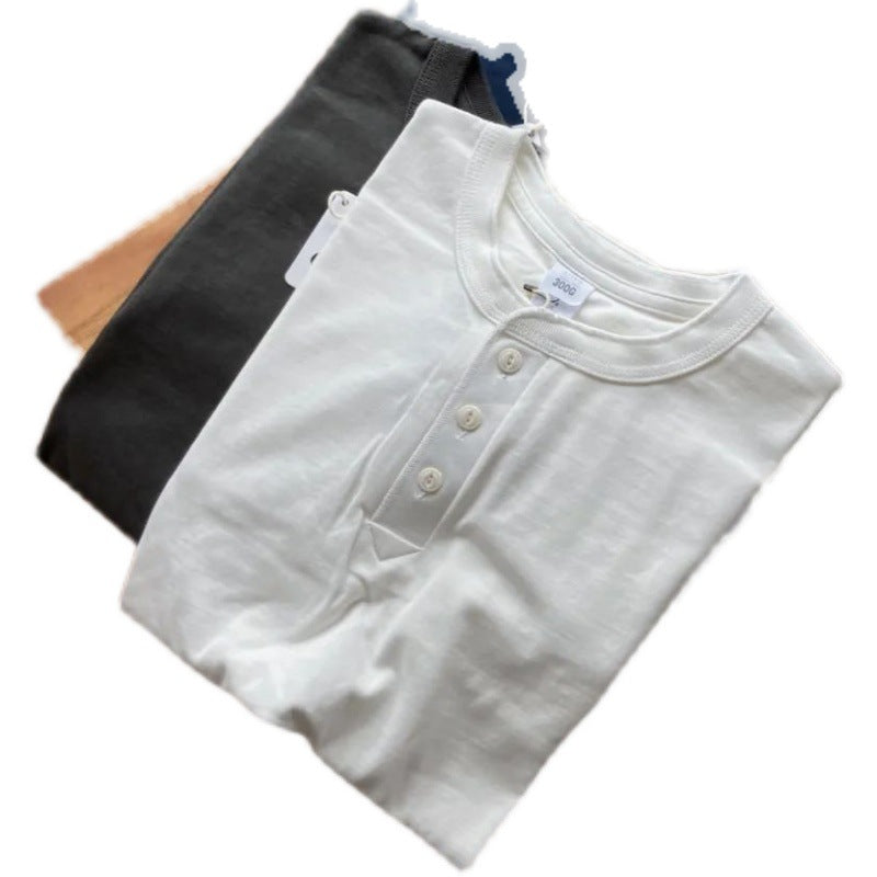 Heavyweight Henley Long Sleeve