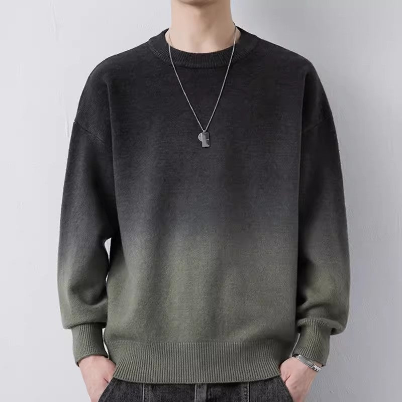Gradient Crewneck Sweater