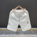 Minimalist Embroidered Men's Leisure Shorts