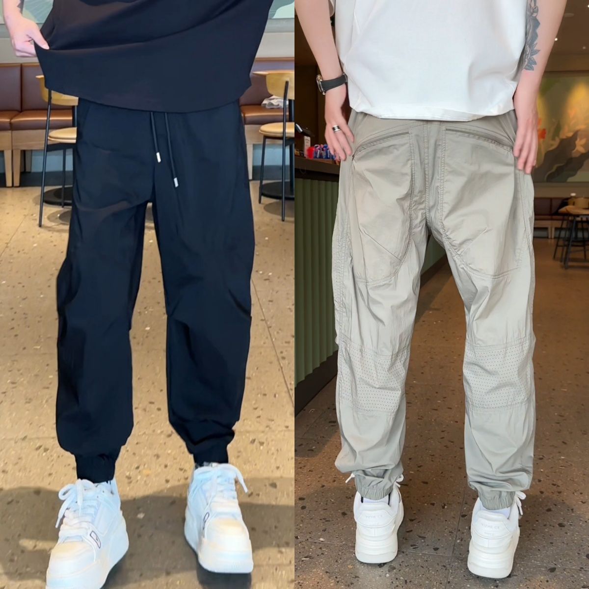 Summer Urban Tapered Joggers
