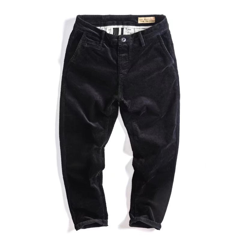 Corduroy Loose Fit Cargo Pants