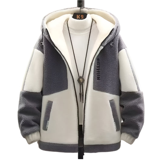 Urban Chill Colorblock Full-Zip Hoodie