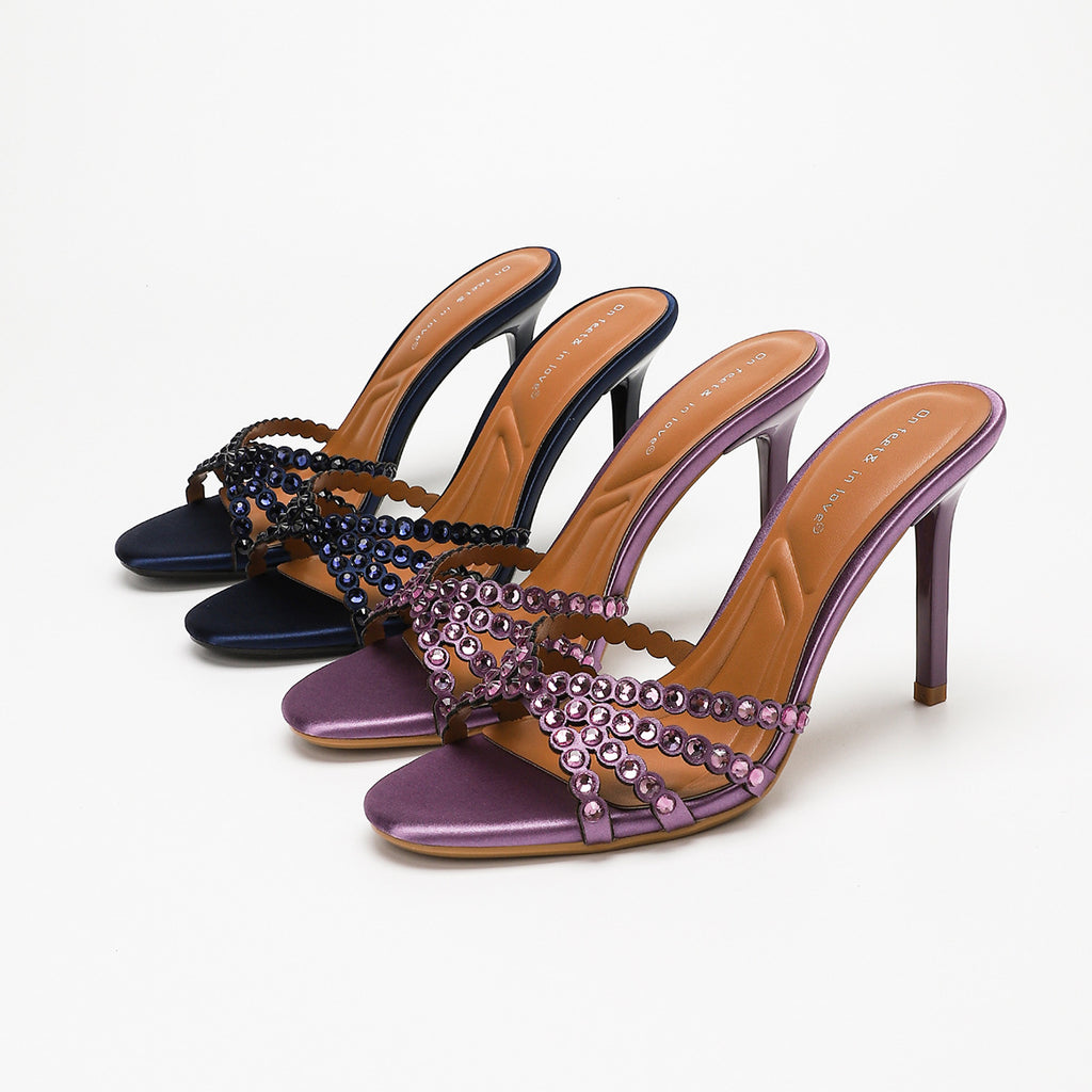 Rhinestone Wedding Stilettos
