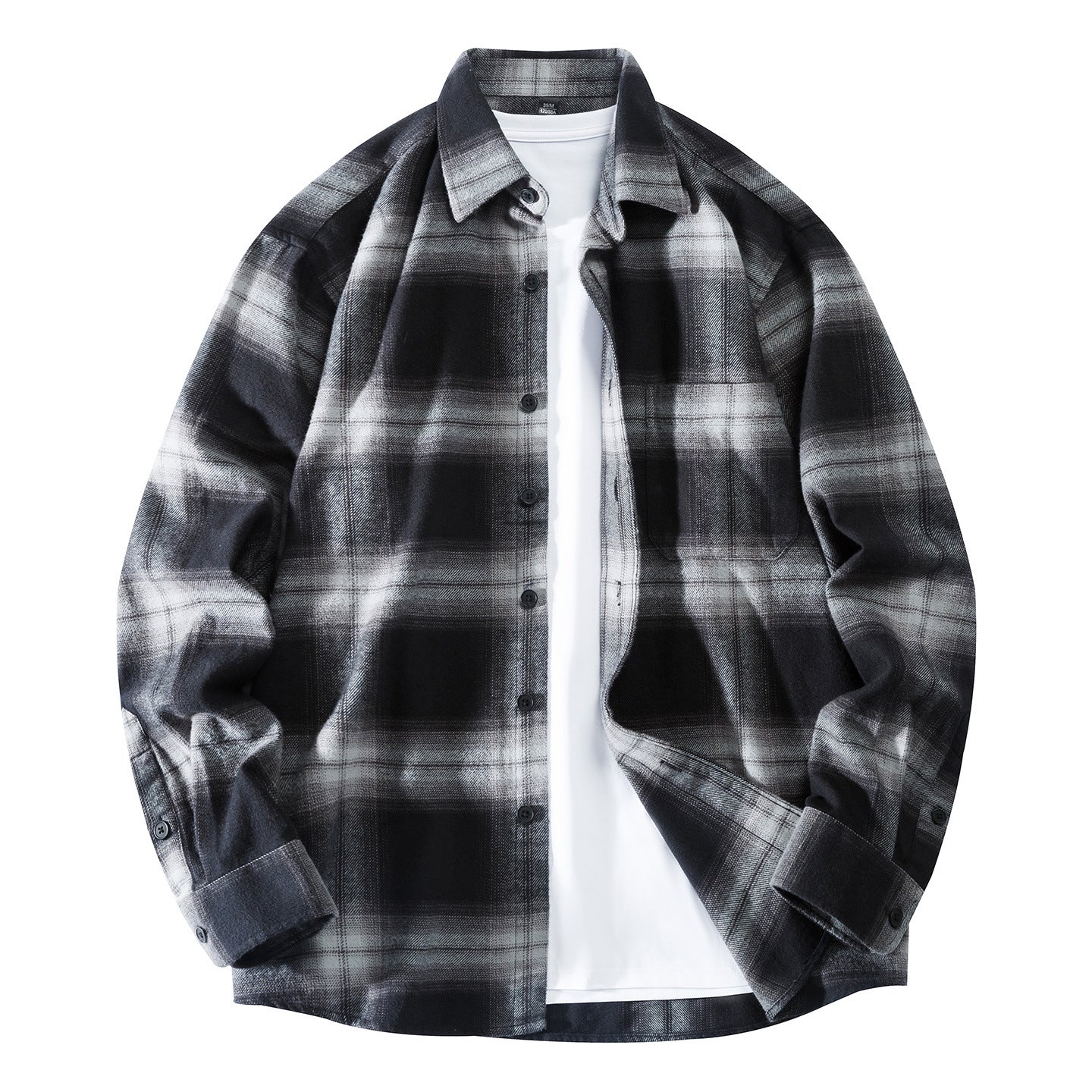 Men's Flannel Plaid Shirt