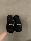 W letter black