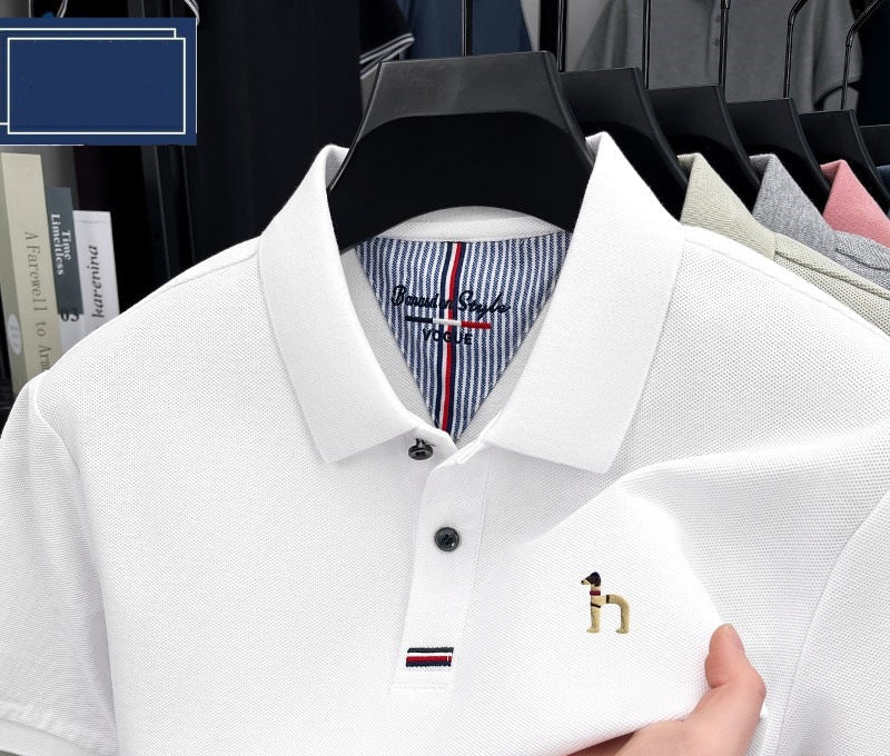 Pure Cotton Piqué Collar Polo
