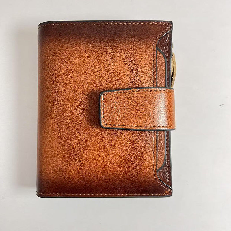 Men's Short Leather Wallet