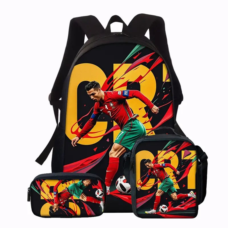 Soccer Star Backpack Set