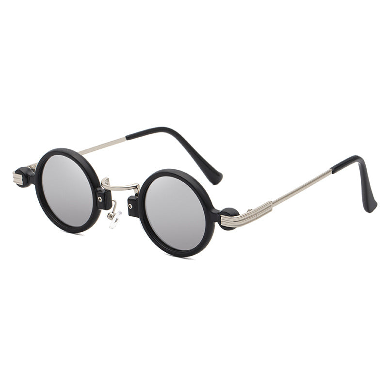 Retro Steampunk Round Sunglasses