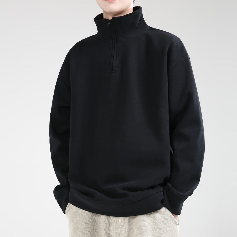 Quarter-Zip Heavyweight Pullover