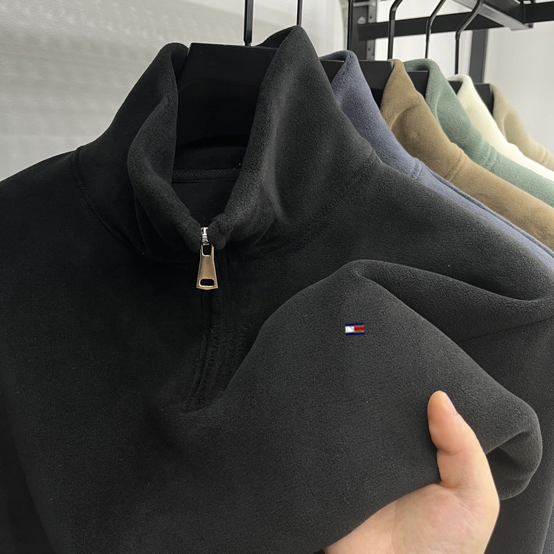 Quarter-Zip Fleece Sweatshirt