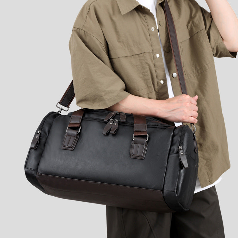 Travel bag men's business trip casual handbag large capacity dry and wet separation fitness bag men's drop shipping