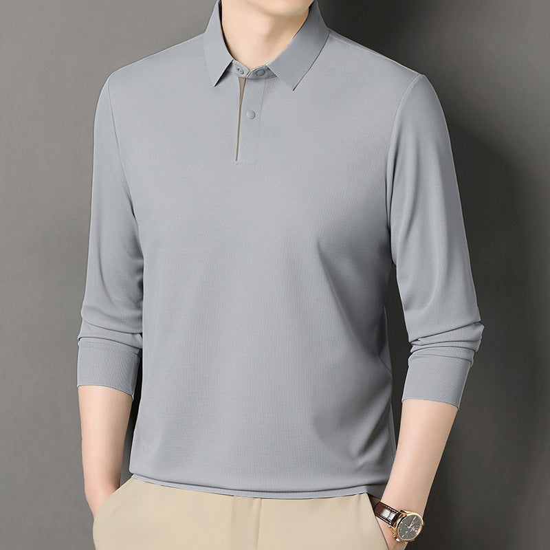 Men's Long-Sleeve Polo Shirt