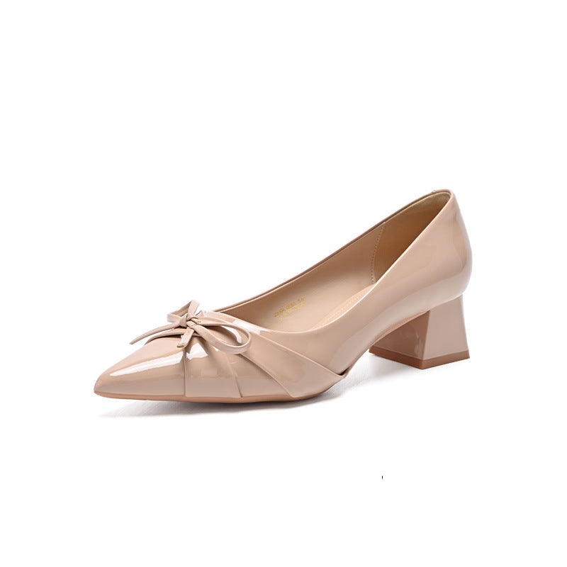 Versatile Spring Bow Heels